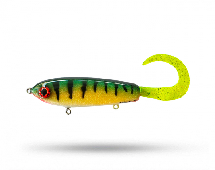 AH Baits Jerk Tail - Perch i gruppen Fiskedrag / Tailbeten hos Örebro Fiske & Outdoor AB (AH Jerk Tail - Perch)